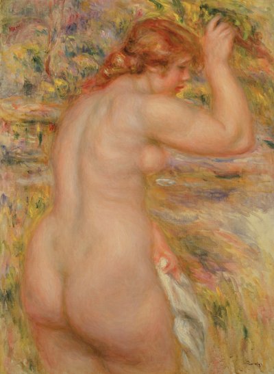 Stehender Akt von Pierre Auguste Renoir